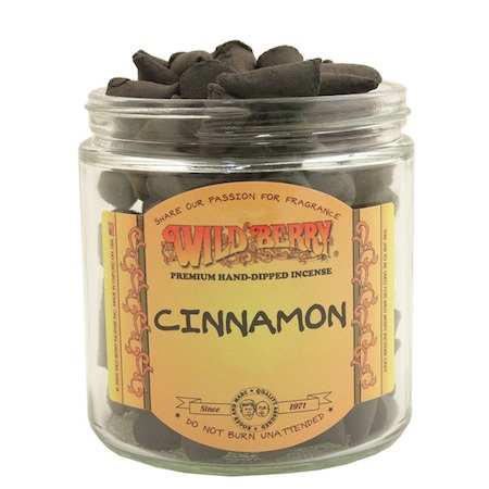 Cinnamon Wild Berry INCENSE Cones.