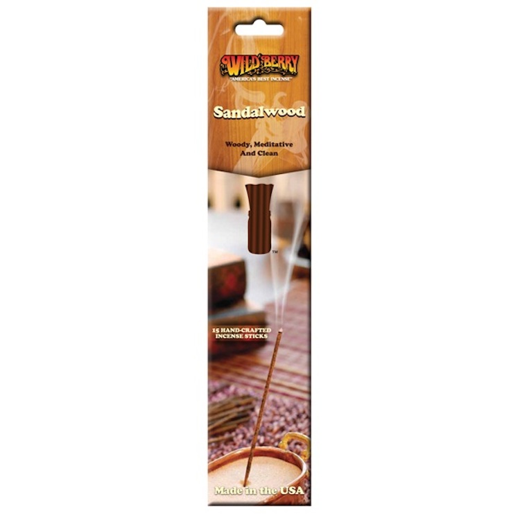 Sandalwood Wild Berry INCENSE Sticks Pre Pack.