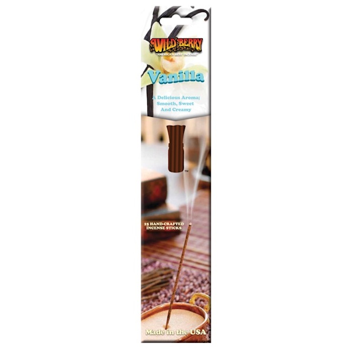 Vanilla Wild Berry INCENSE Sticks Pre Pack.