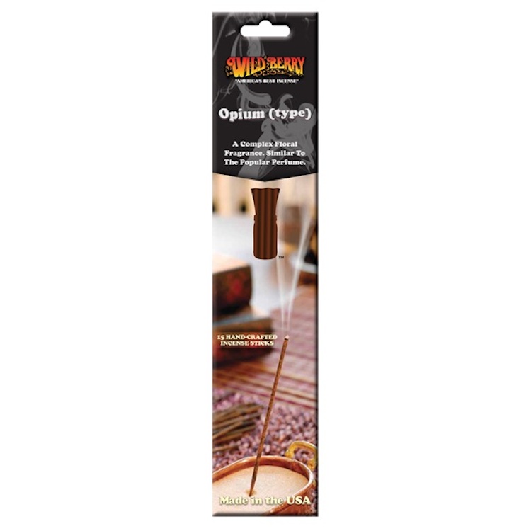 Opium Wild Berry INCENSE  Sticks Pre Pack.