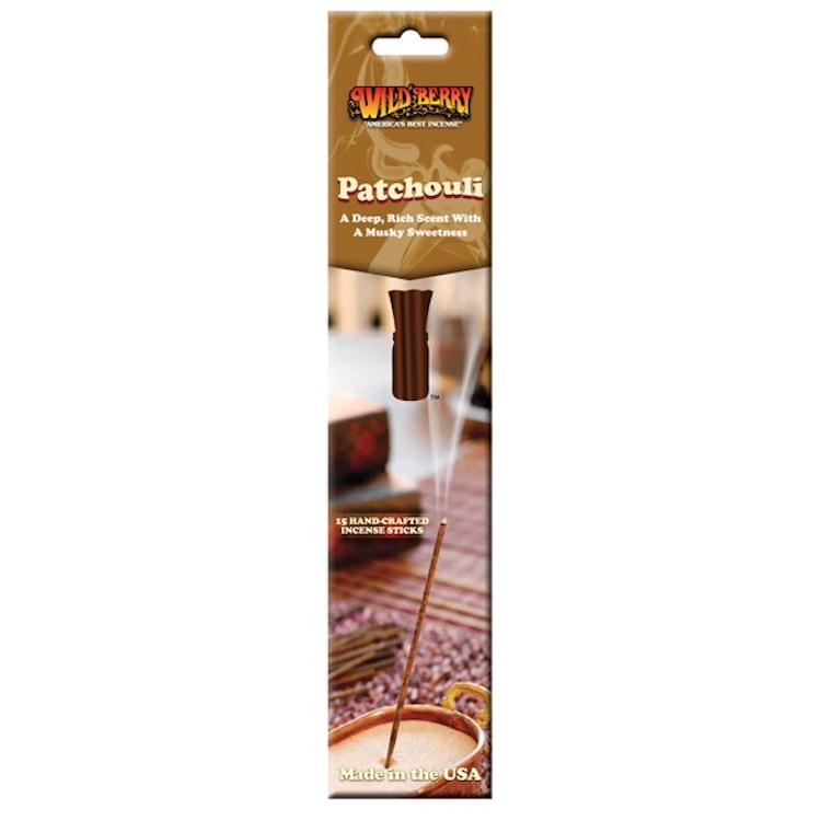 Patchouli Wild Berry INCENSE Sticks Pre Pack.