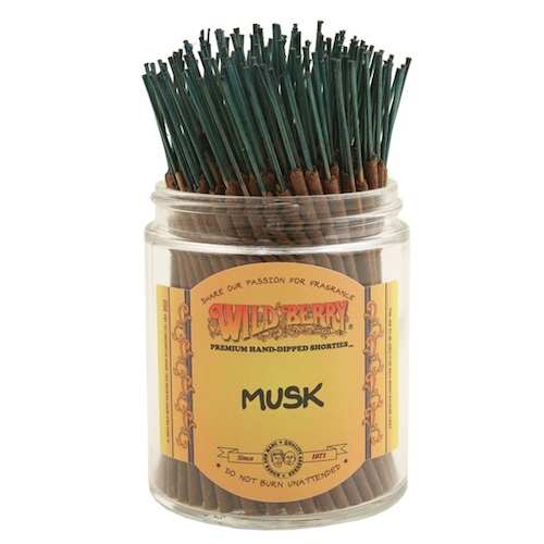 MUSK Wild Berry Incense Shorties.