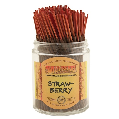 Strawberry Wild Berry INCENSE Shorties.