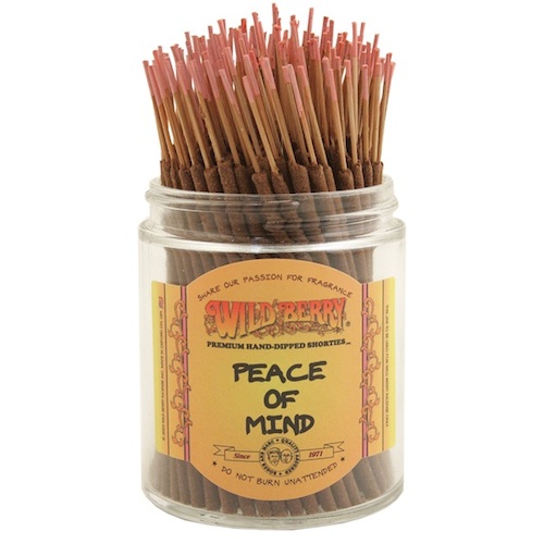PEACE of Mind Wild Berry Incense Shorties.