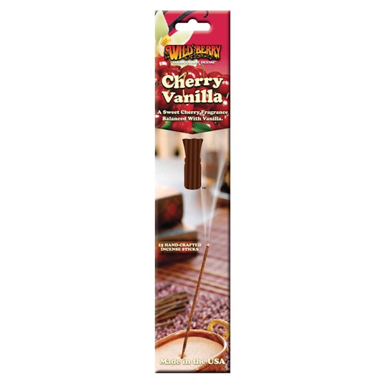 Cherry Vanilla Wild Berry INCENSE STICKS Pre Pack.