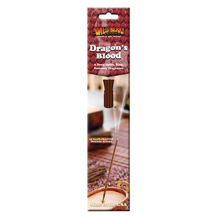 DRAGON's Blood Wild Berry Incense Sticks Pre Pack.