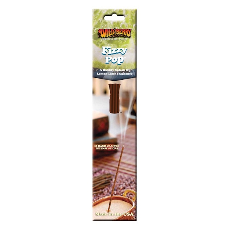 Fizzy Pop Wild Berry INCENSE Sticks Pre Pack.