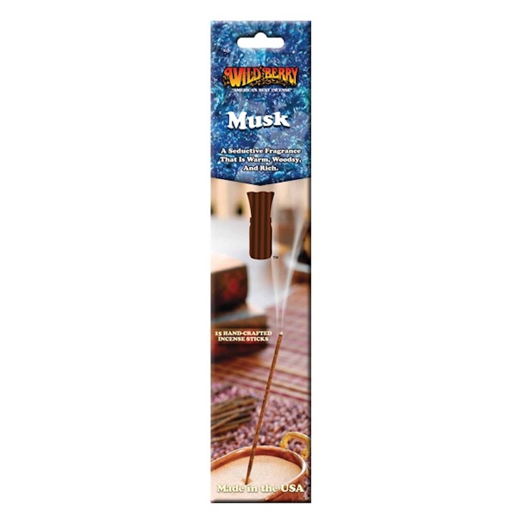 Musk Wild Berry INCENSE Sticks Pre Pack.