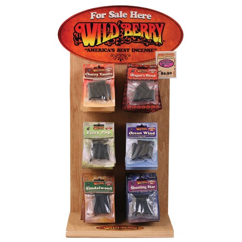 Backflow Cones 12 Pack Wild Berry INCENSE Cone Kit