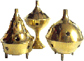 Large Brass Cone INCENSE Burner