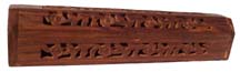 Extra fancy carved incense coffin box BURNER