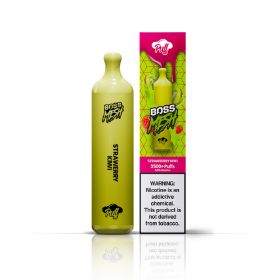 PUFF BOSS Mesh Disposable VAPEs 3500 Puffs: Strawberry Kiwi