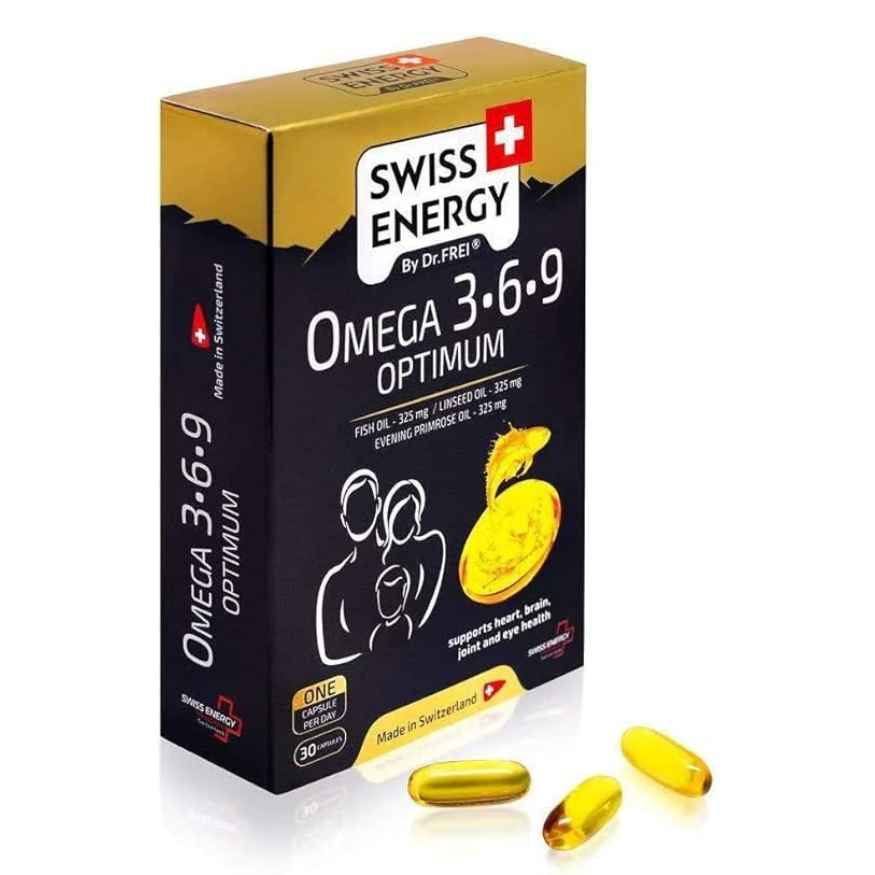 OMEGA 3.6.9 Optimum, Fish Oil 325mg/Linseed Oil