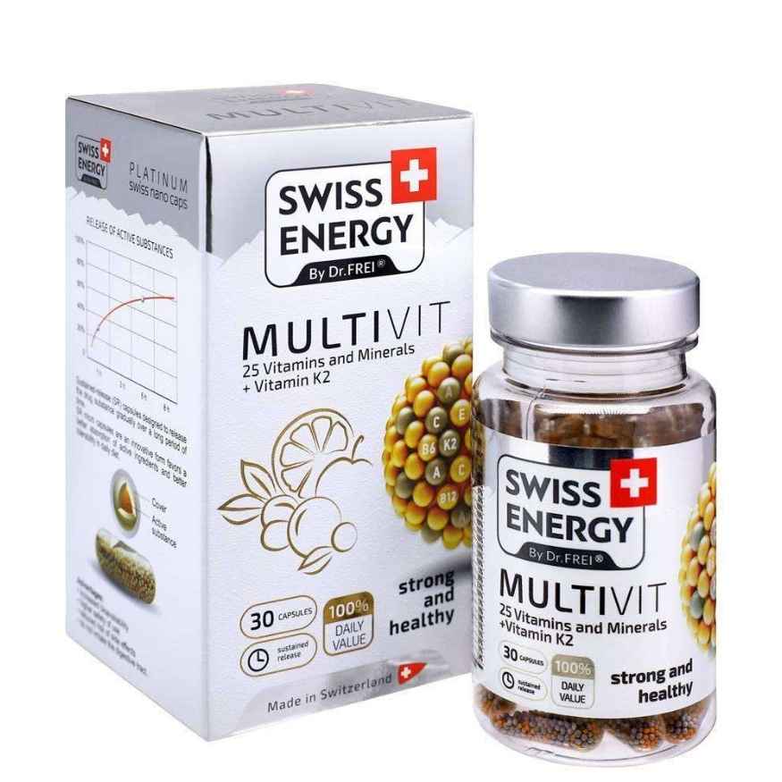 Swiss Energy MULTIVIT 25 VITAMINS and Minerals
