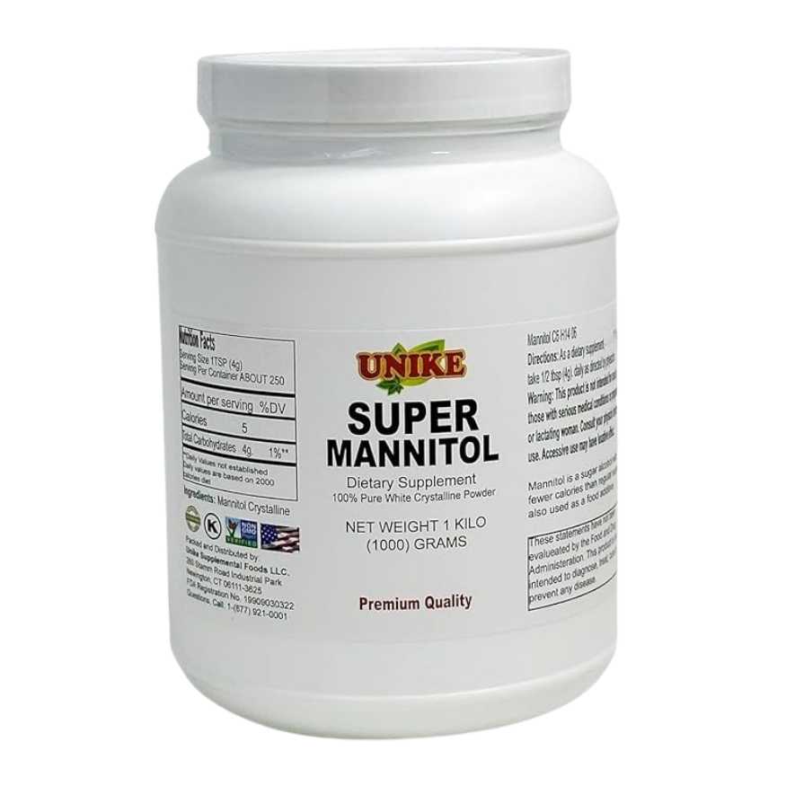 SUPPER MANNITOL1 KG BOTTLE
