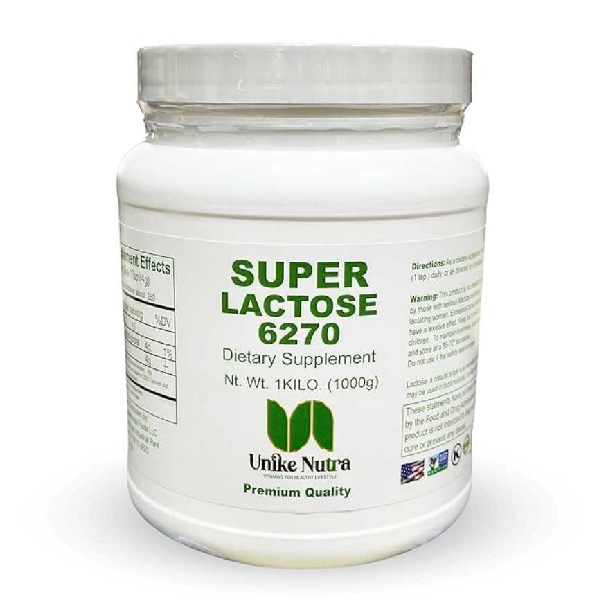 SUPER LACTOSE 6270 WHITE 1 KILO JAR