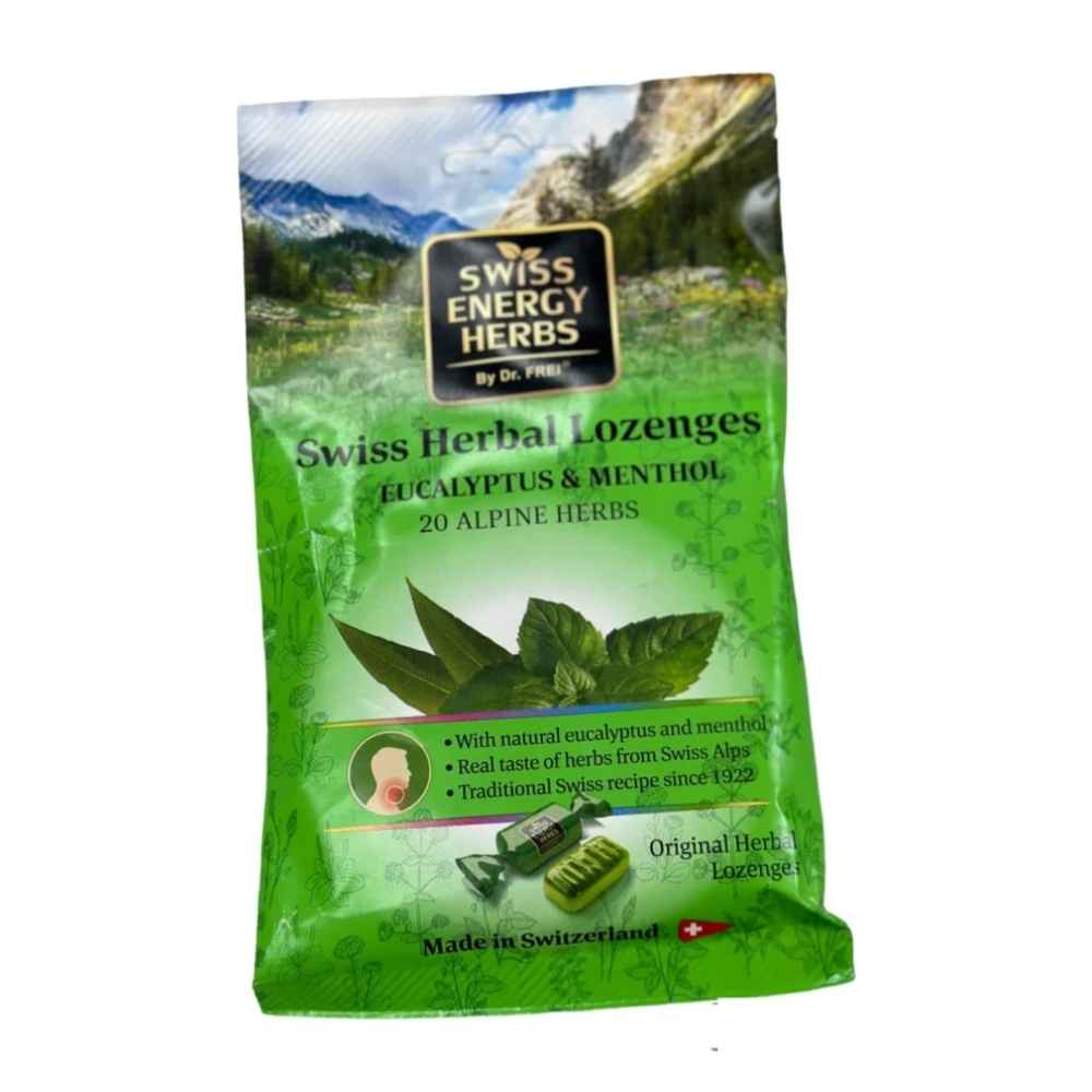 Swiss Energy Herbal Lozenges BAG 20 herbs + Honey