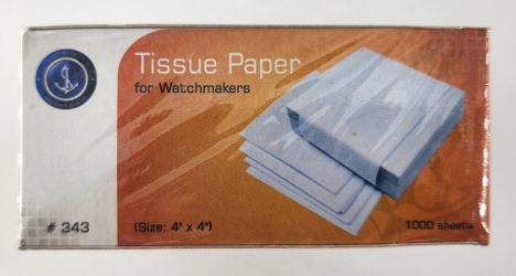 Anti-Tarnish Tissue Paper (4''x4'' SHEETS)