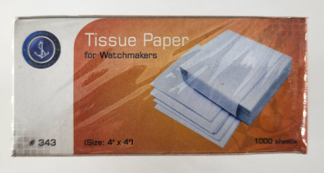 Anti-Tarnish Tissue Paper (4''x4'' Sheets)