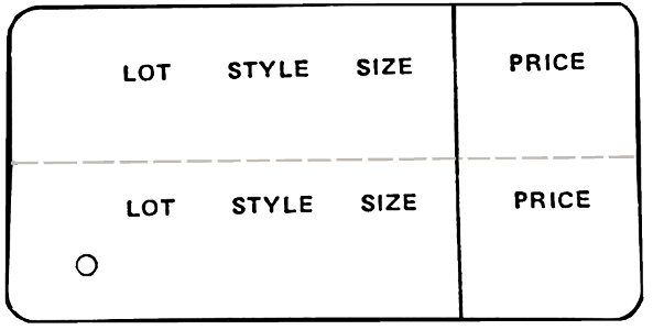 Horizontal Tag
