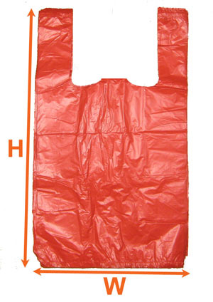 21'' Red T-SHIRT Bag