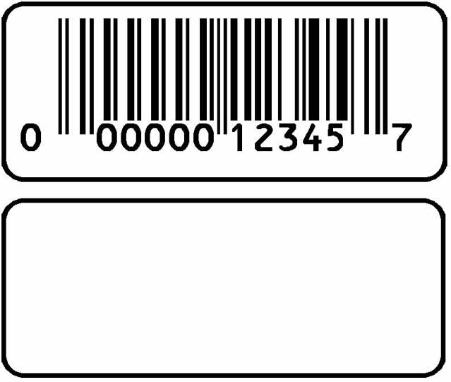 1.3'' x .5'' (32mm x 13mm) White Direct Thermal Labels