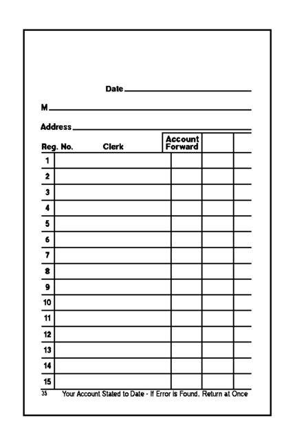 2-Part Carbonless Sales/Order BOOKs (3 BOOKs)