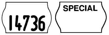 Meto 2600/2 Labels