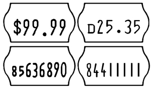 Meto 2200 Labels