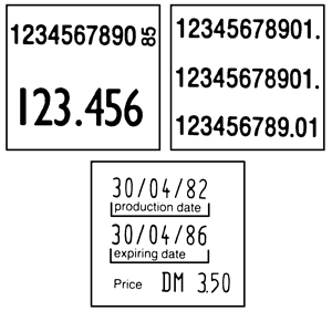 Meto 2900 Labels