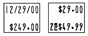 Primark P-16 Labels