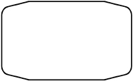 40mm x 24mm White Permanent Direct Thermal Labels