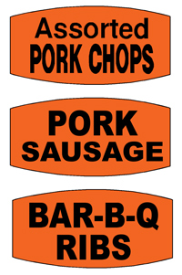 Meat Merchandising Labels-Pork