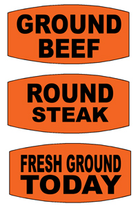 Meat Merchandising Labels-Beef