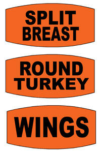 Meat Merchandising Labels-Poultry