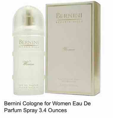 BERNINI COLOGNE FOR WOMEN EAU DE PARFUM SPRAY 3.4 OUNCES