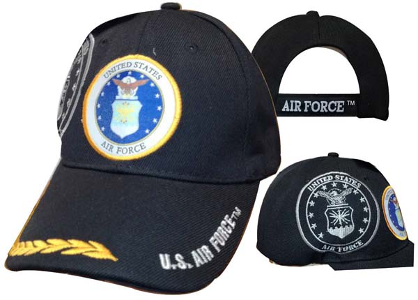 CAP603BB  Air Force Emblem with shadow Cap