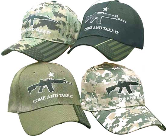 CAP974D Come Take it Rifle Flag Cap