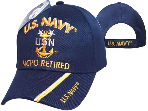 CAP551C Navy MCPO Retired Cap