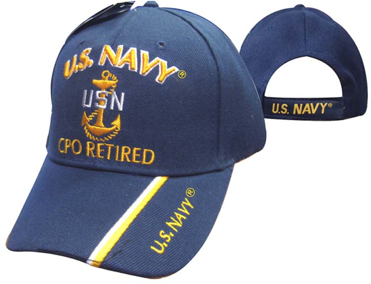 CAP551A Navy CPO Retired Cap