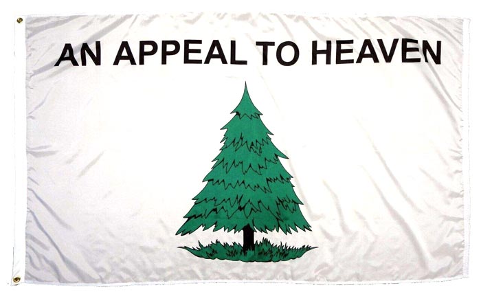 FLG973A The Pine Tree FLAG