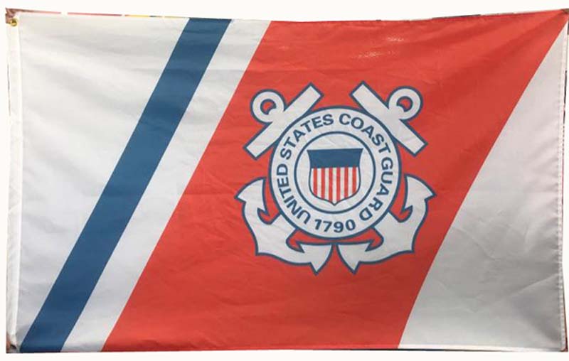 FLG605A US Coast Guard Flag 3x5'