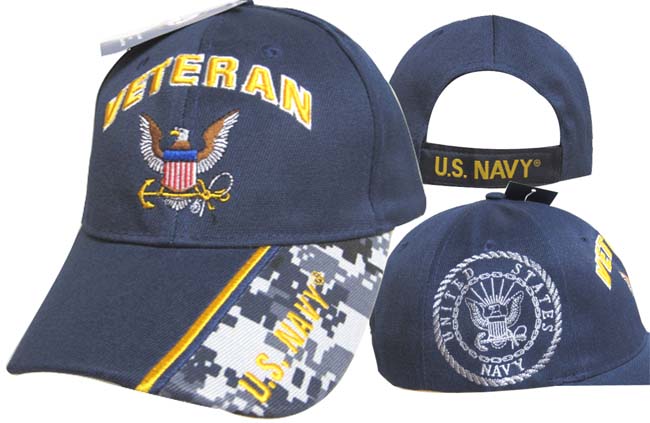 CAP592M Veteran Navy Logo CAP