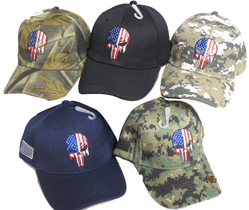 CAP972E Skull Flag CAP