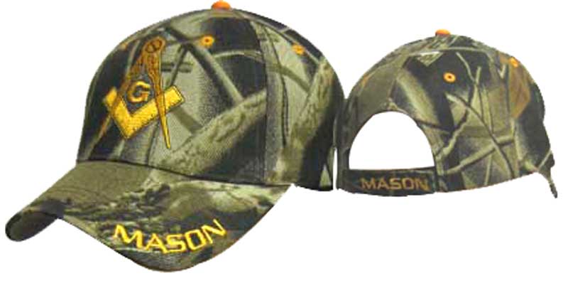 CAP960C MASONIC Cap Camo