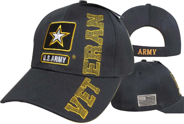 CAP591G Army Logo Veteran Cap
