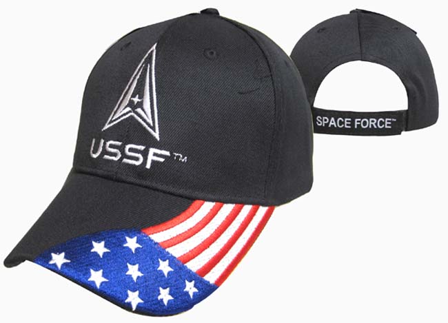 CAP600A USSF Logo w/ flag bill Cap