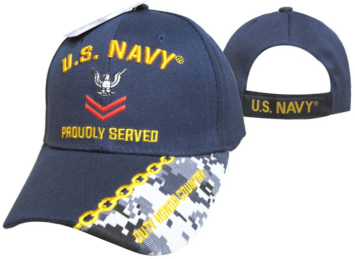 CAP551G Navy PO 2nd Class Cap