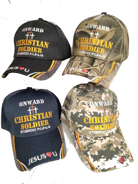 CAP830A Christian Soldier Cap