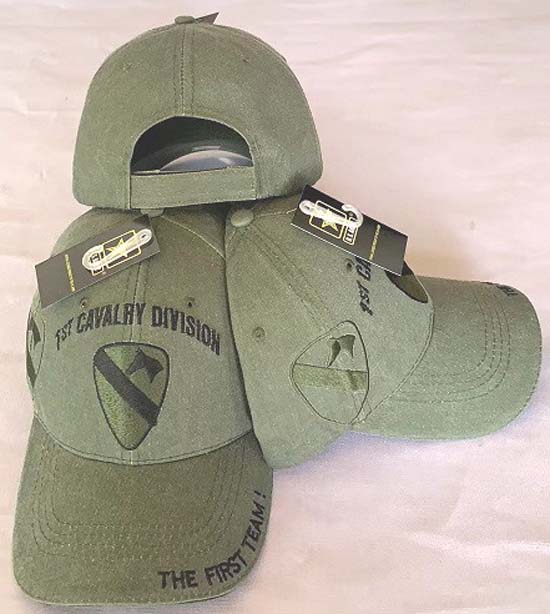 CAP628G 1st Cavalry Div w/ Shadow CAP OD